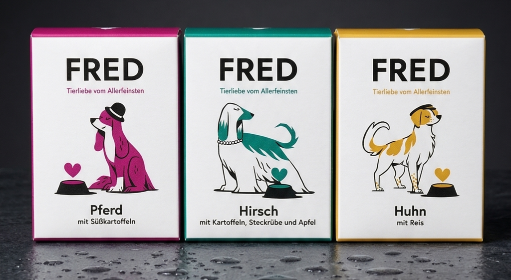 FRED Nassfutter für Hunde in Premium Qualität