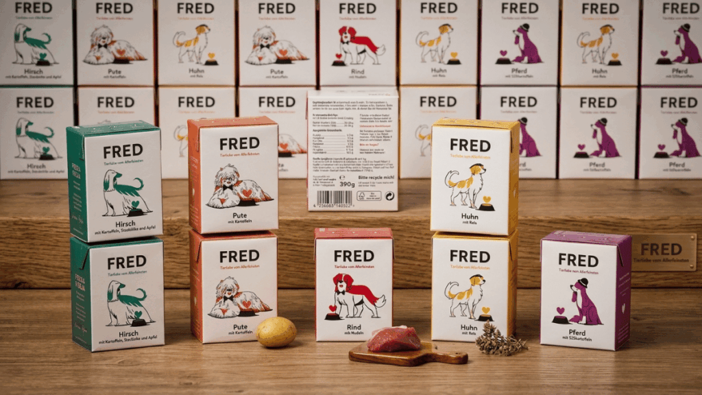 FRED Nassfutter von Fred & Felia im Test mit Enzi und Uno