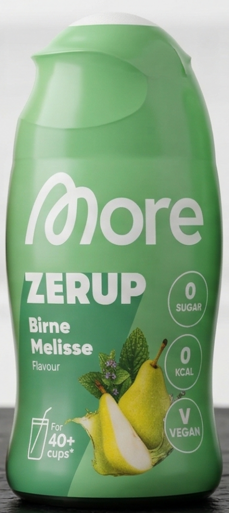 More ZERUP Birne-Melisse im Test als kalorienfreier Sirup für Wasser