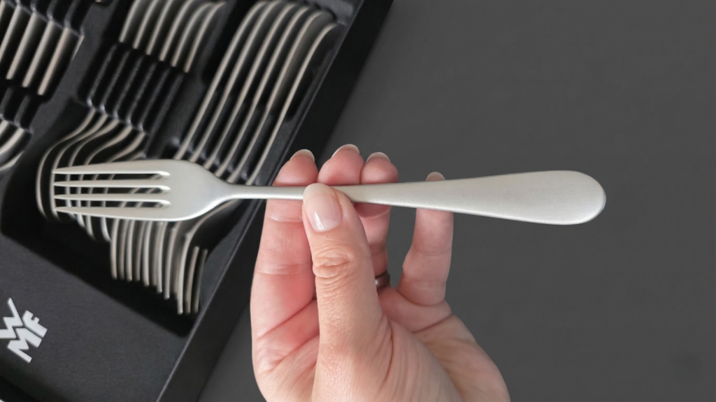 WMF Merit Gabel sandgestrahlt mit Cromargan protect